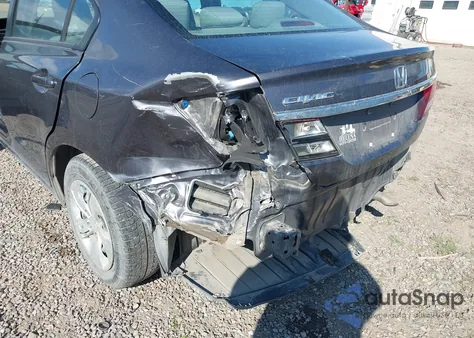 2014 Honda Civic Lx из США, поврежденный, VIN 19XFB2F56EE048832